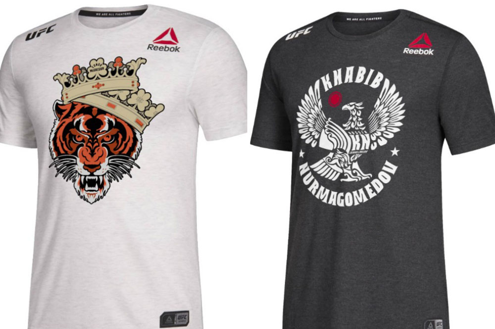 loseta Descortés Curso de colisión UFC 229: McGregor and Khabib's custom walkout shirts by Reebok