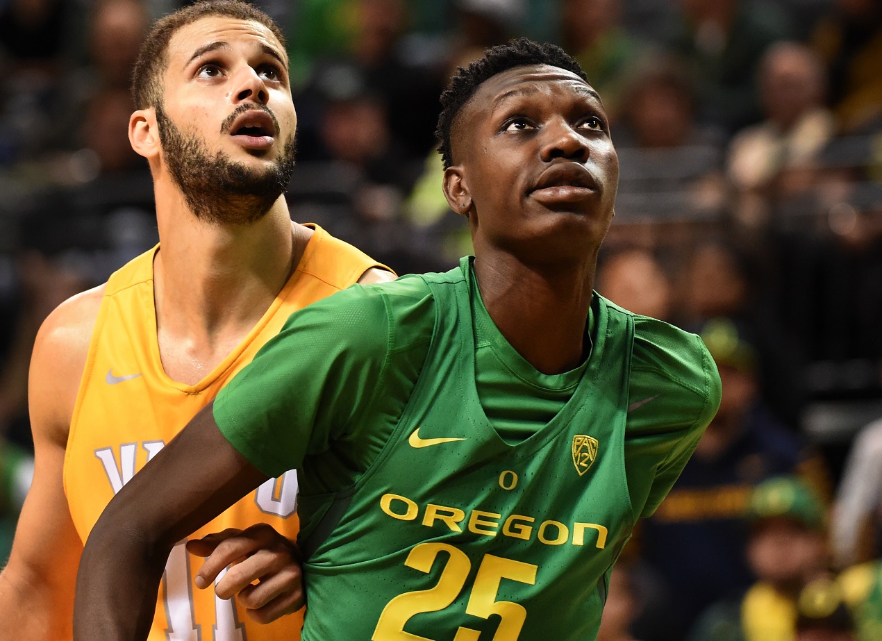 Chris Boucher has a unique skill set, and an even more unique story |  HoopsHype