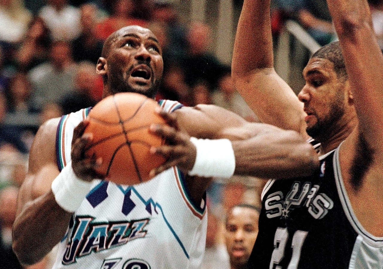 Karl Malone vs. Tim Duncan