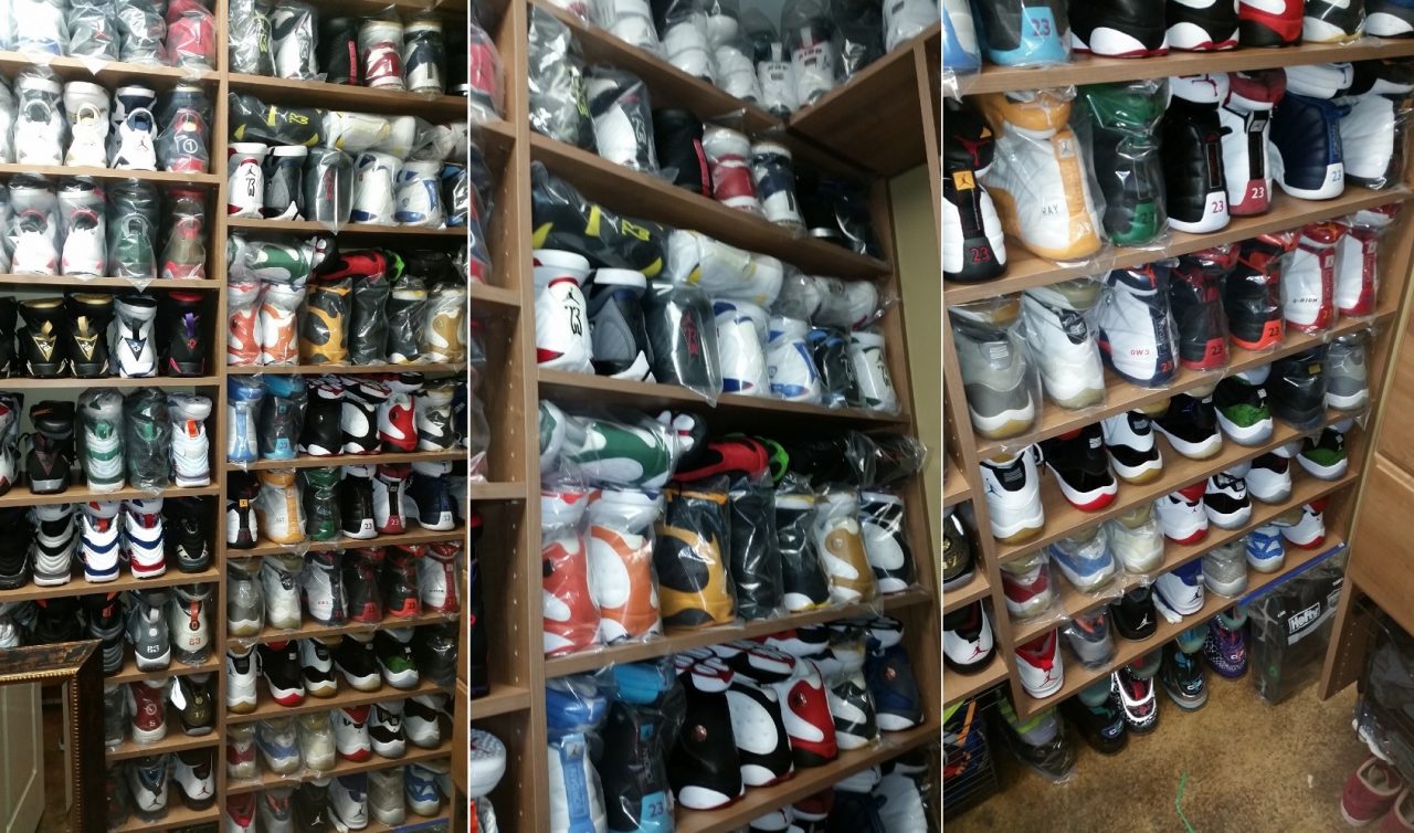 mike bibby sneaker collection