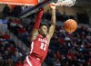 Feb 22, 2020; Oxford, Mississippi, USA; Alabama Crimson Tide guard John Petty Jr. (23) dunks during the first half against the Mississippi Rebels at The Pavilion at Ole Miss. Mandatory Credit: