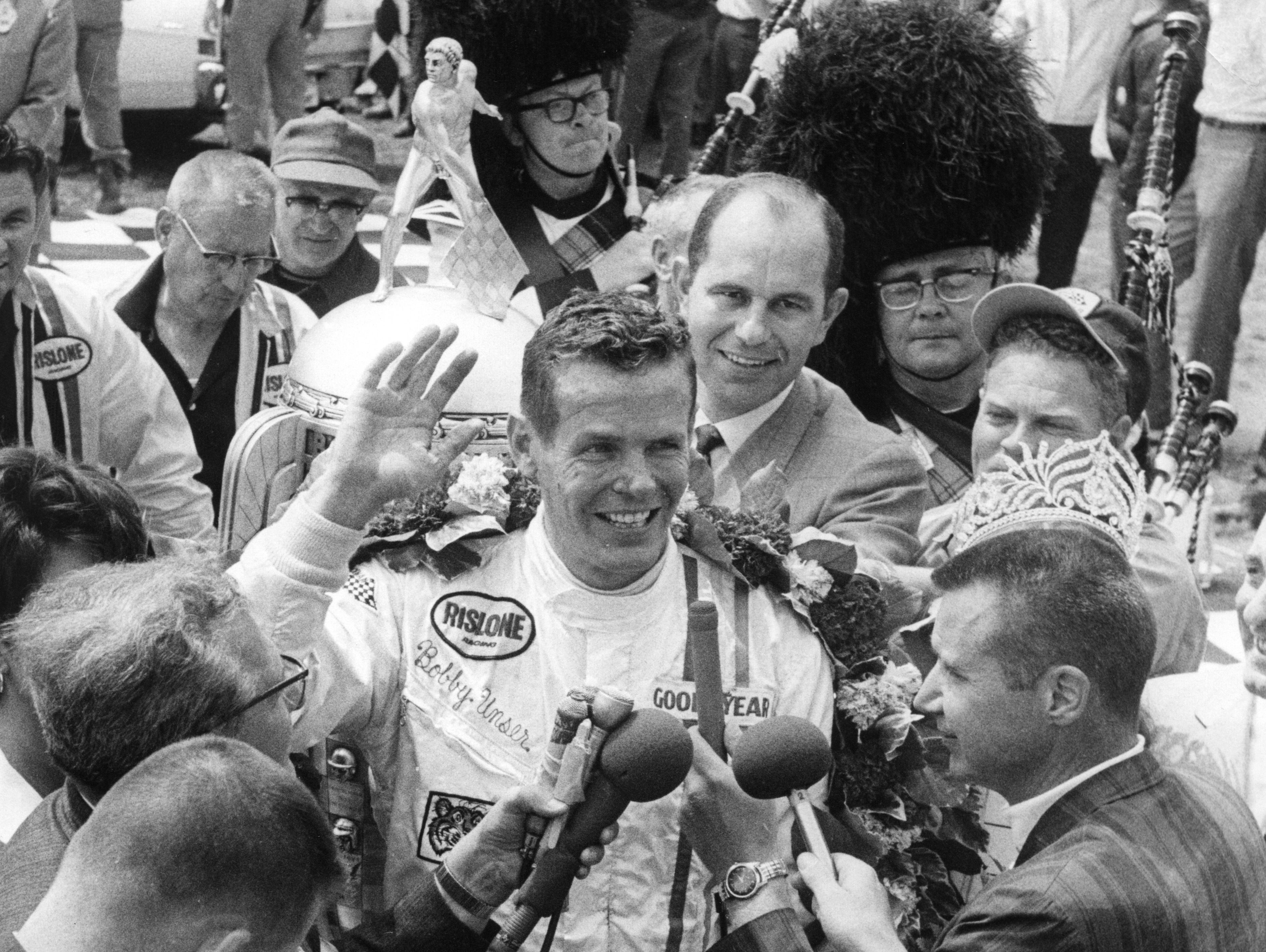 Flashback Bobby Unser Wins 1968 Indy 500 In Record Shattering Pace