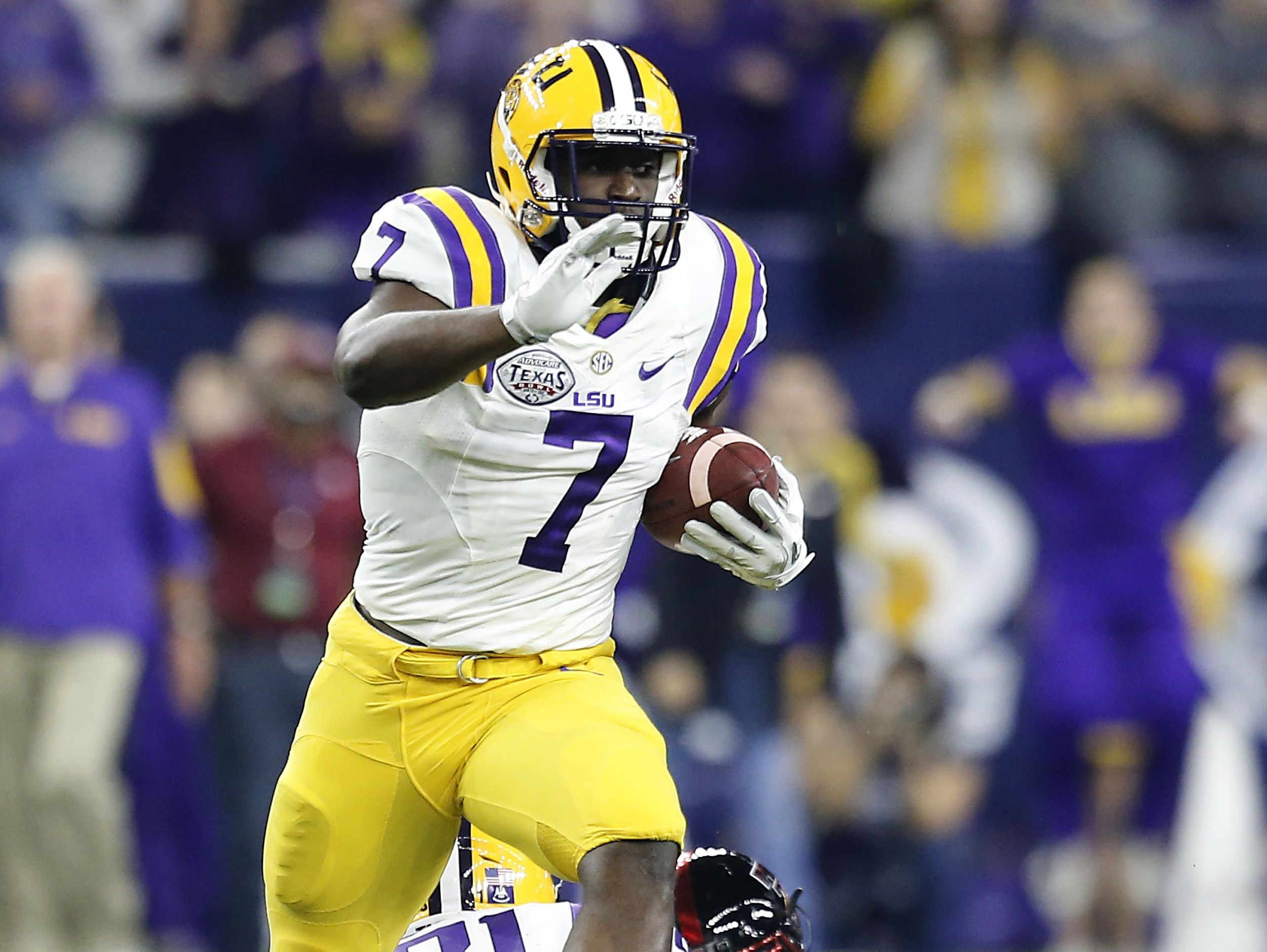 LSU’s Leonard Fournette is insured in case of injury | USA TODAY Sports