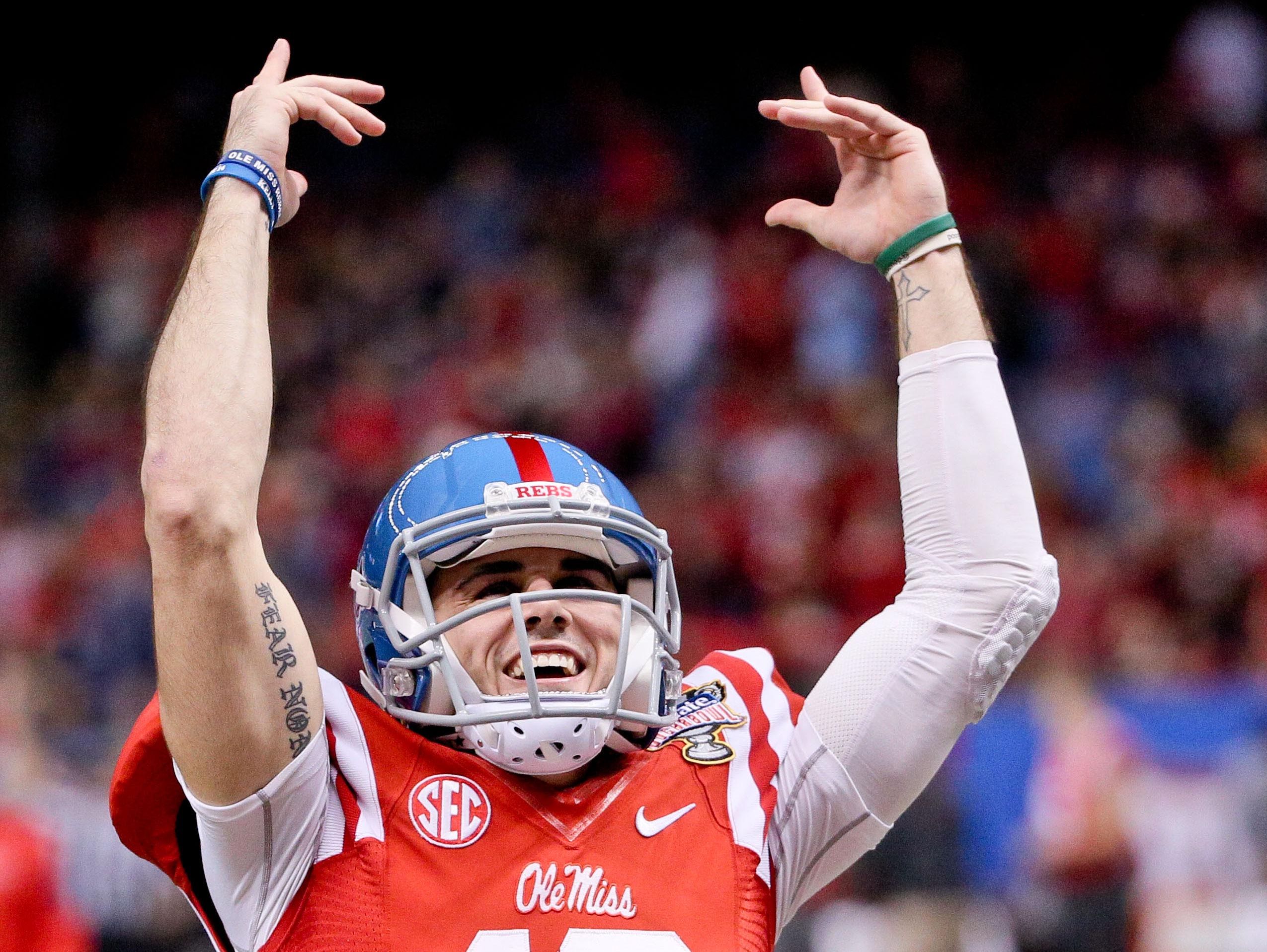 Ole Miss Chad Kelly Making A Name For Himself In Final Year Usa Today Sports