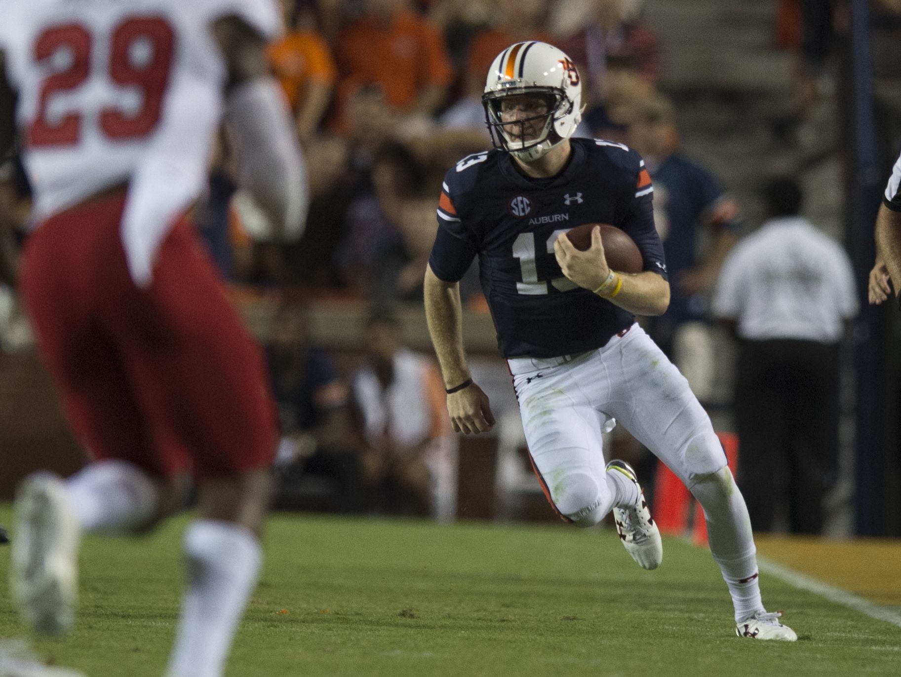 Sean White ran it ‘just enough’ for Malzahn’s hurry-up offense | USA ...