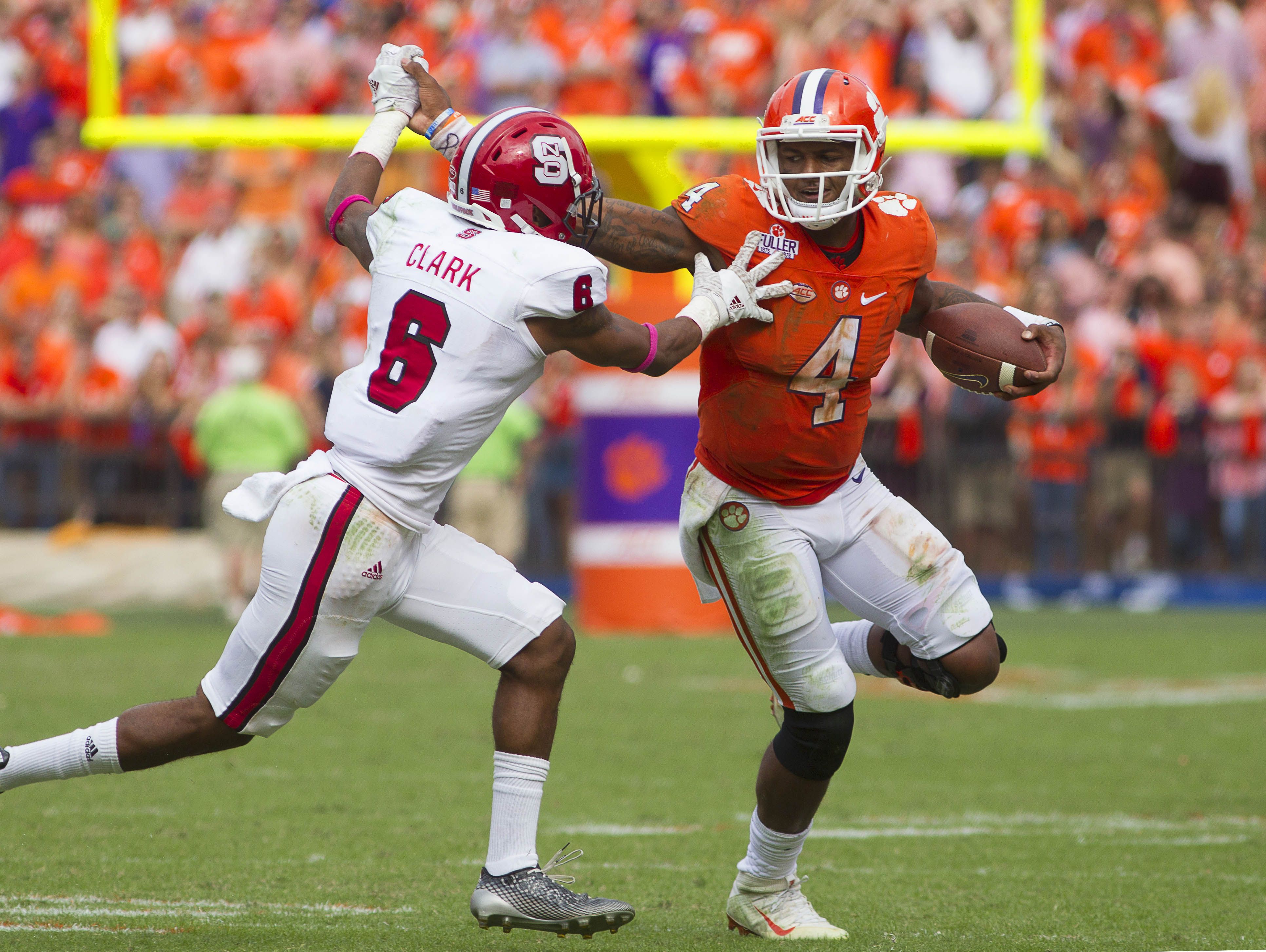 Bowl projections Clemson barely hanging on to College Football Playoff