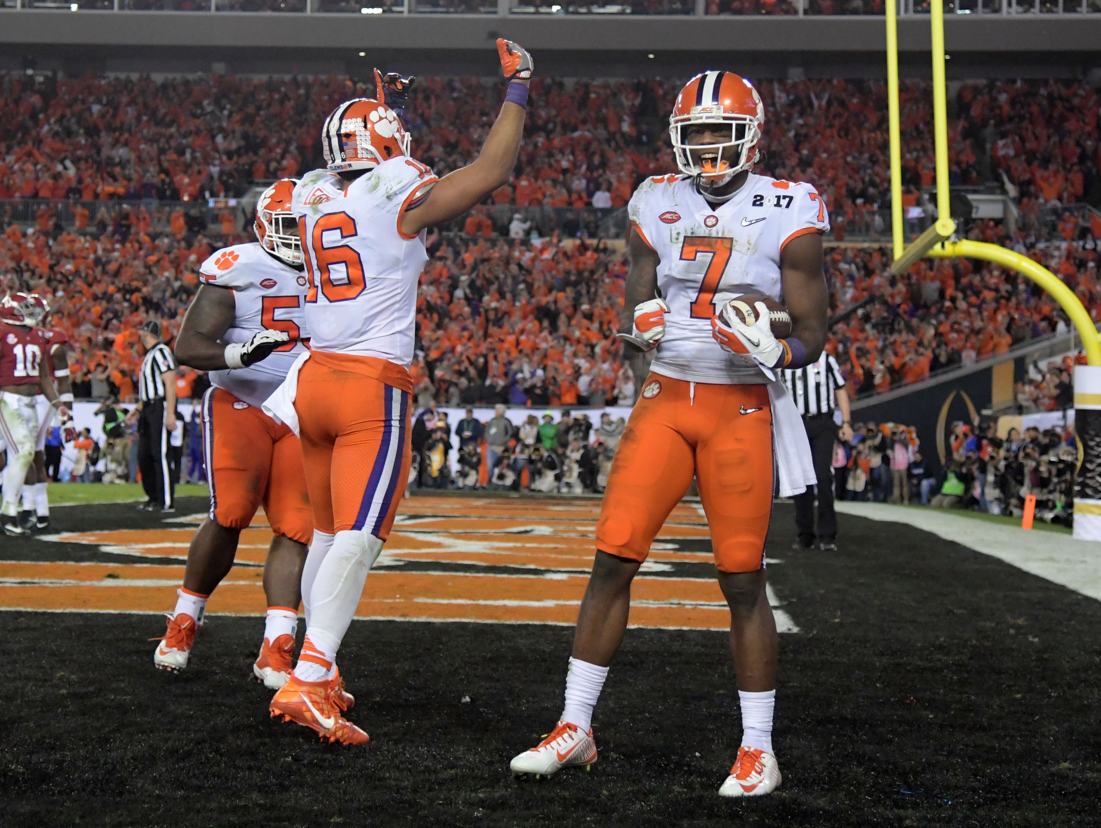 Clemson shocks Alabama in the College Football Playoff title game USA