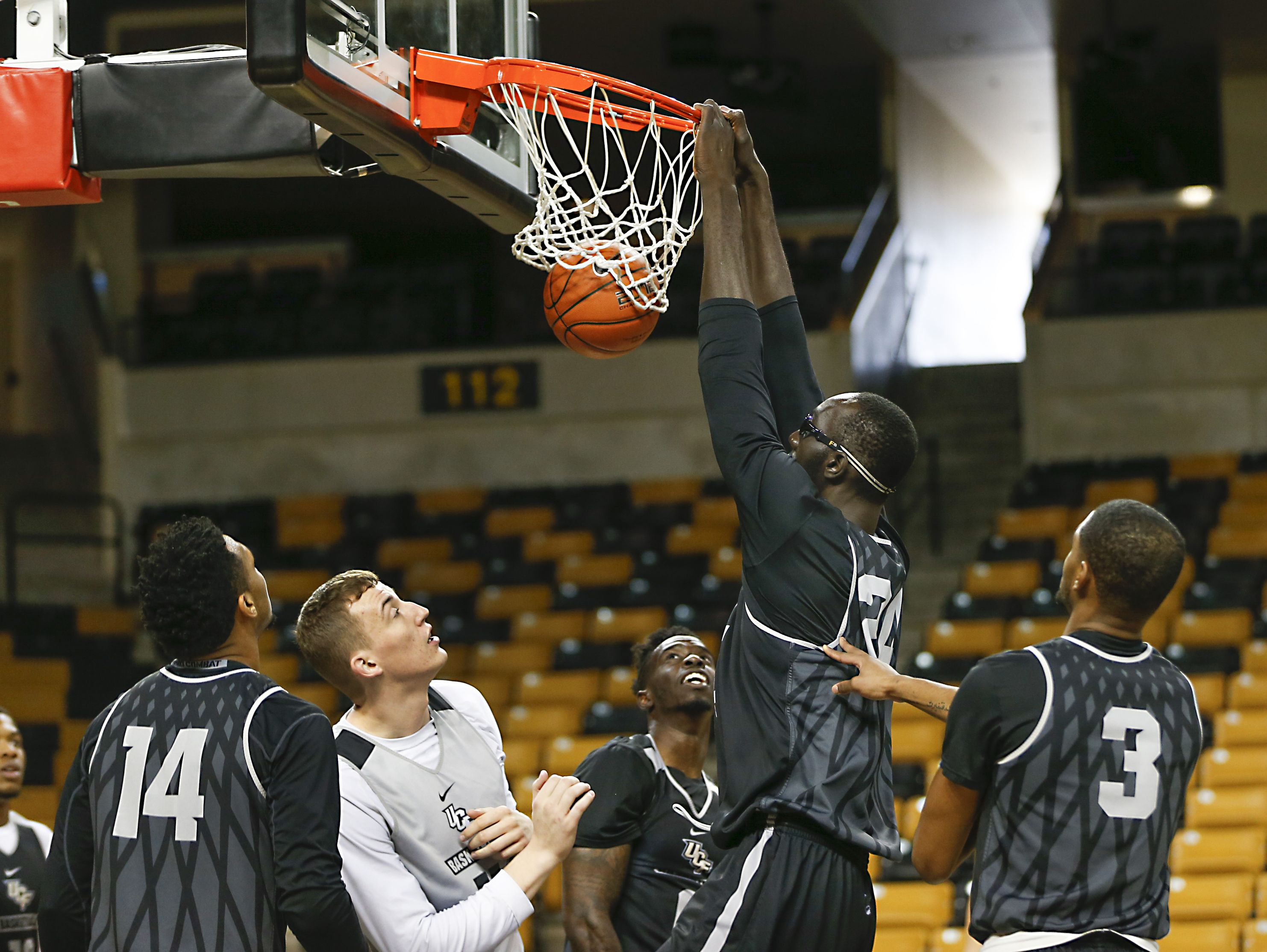 Tacko Fall finds his footing for UCF, with room to grow as a player