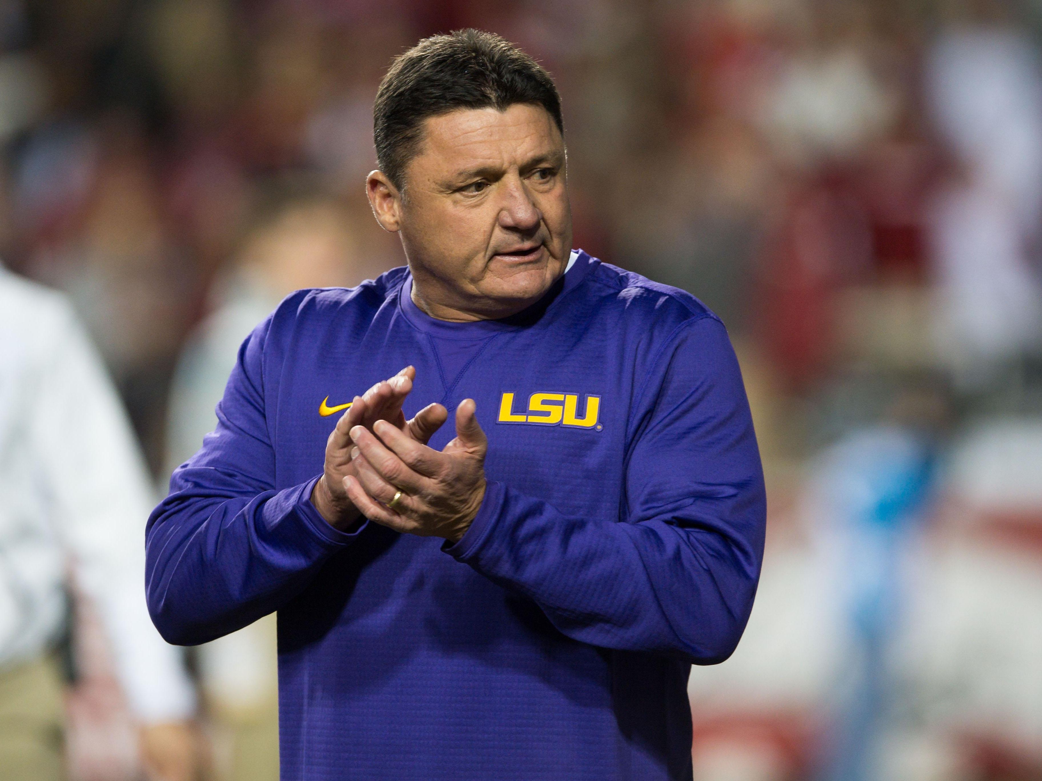 LSU is strong Coach O close from an elite signing class USA TODAY Sports