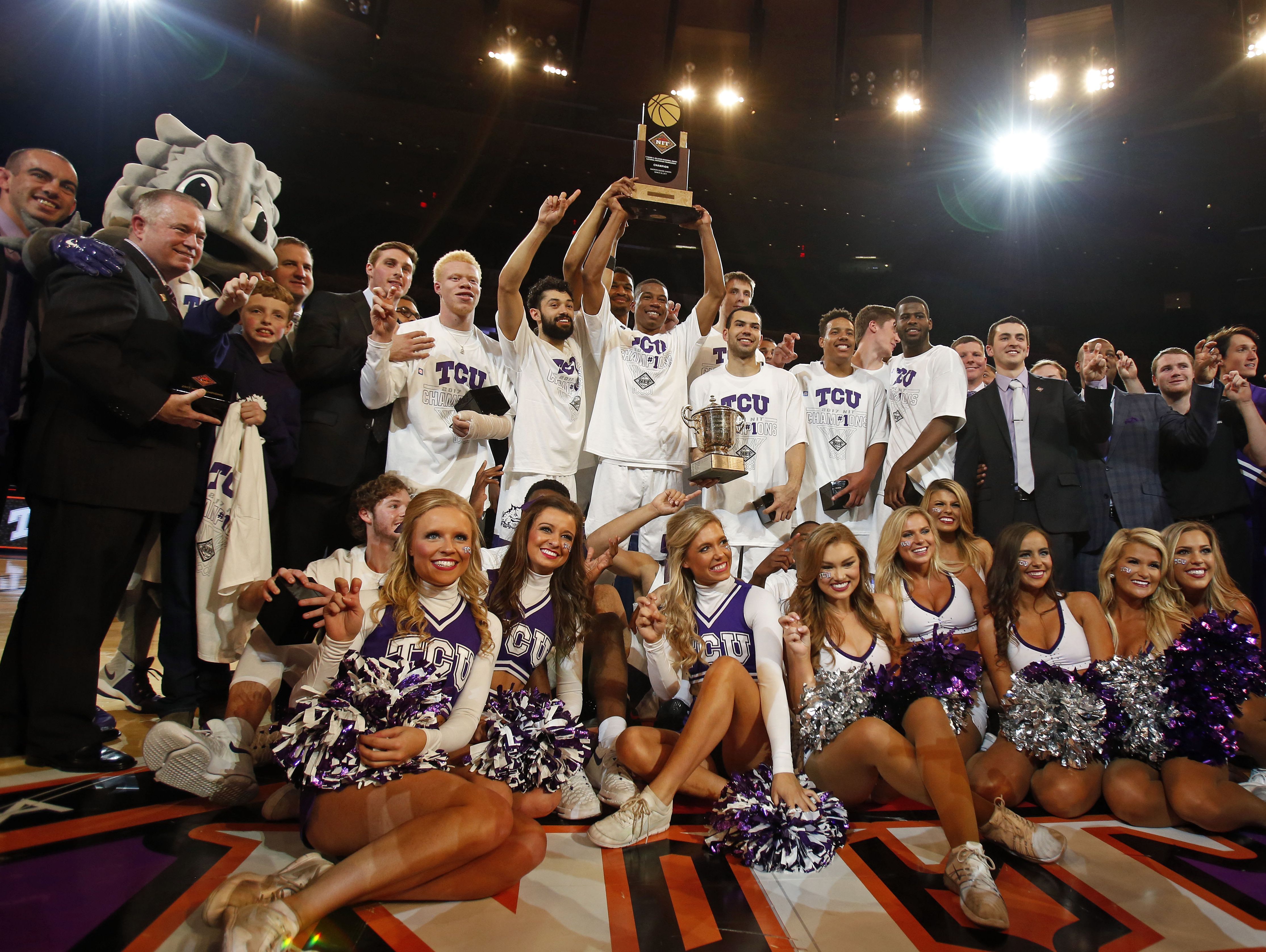 TCU routs Georgia Tech for first NIT title | USA TODAY Sports