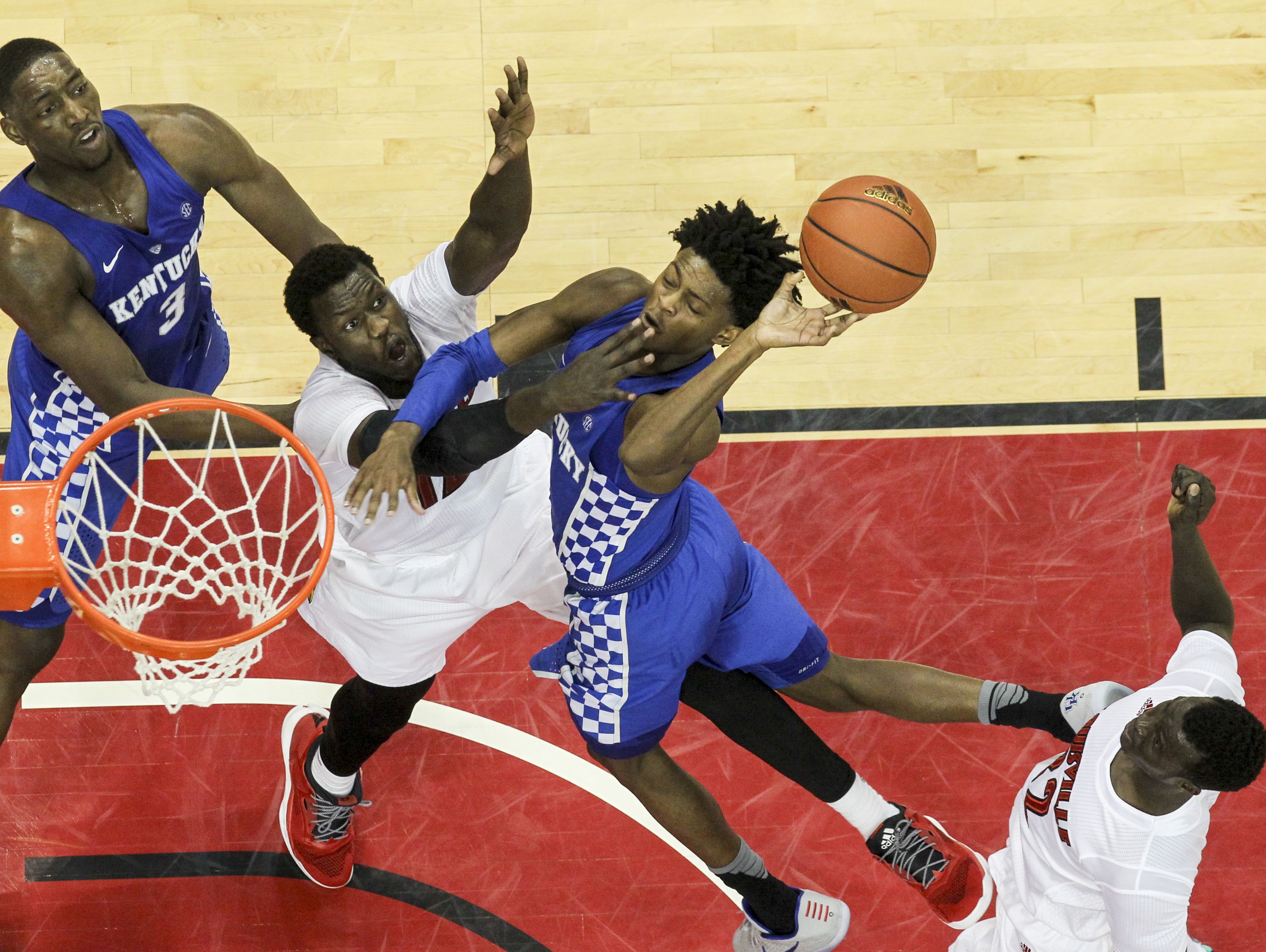 Why is the KentuckyLouisville basketball game on a Friday afternoon