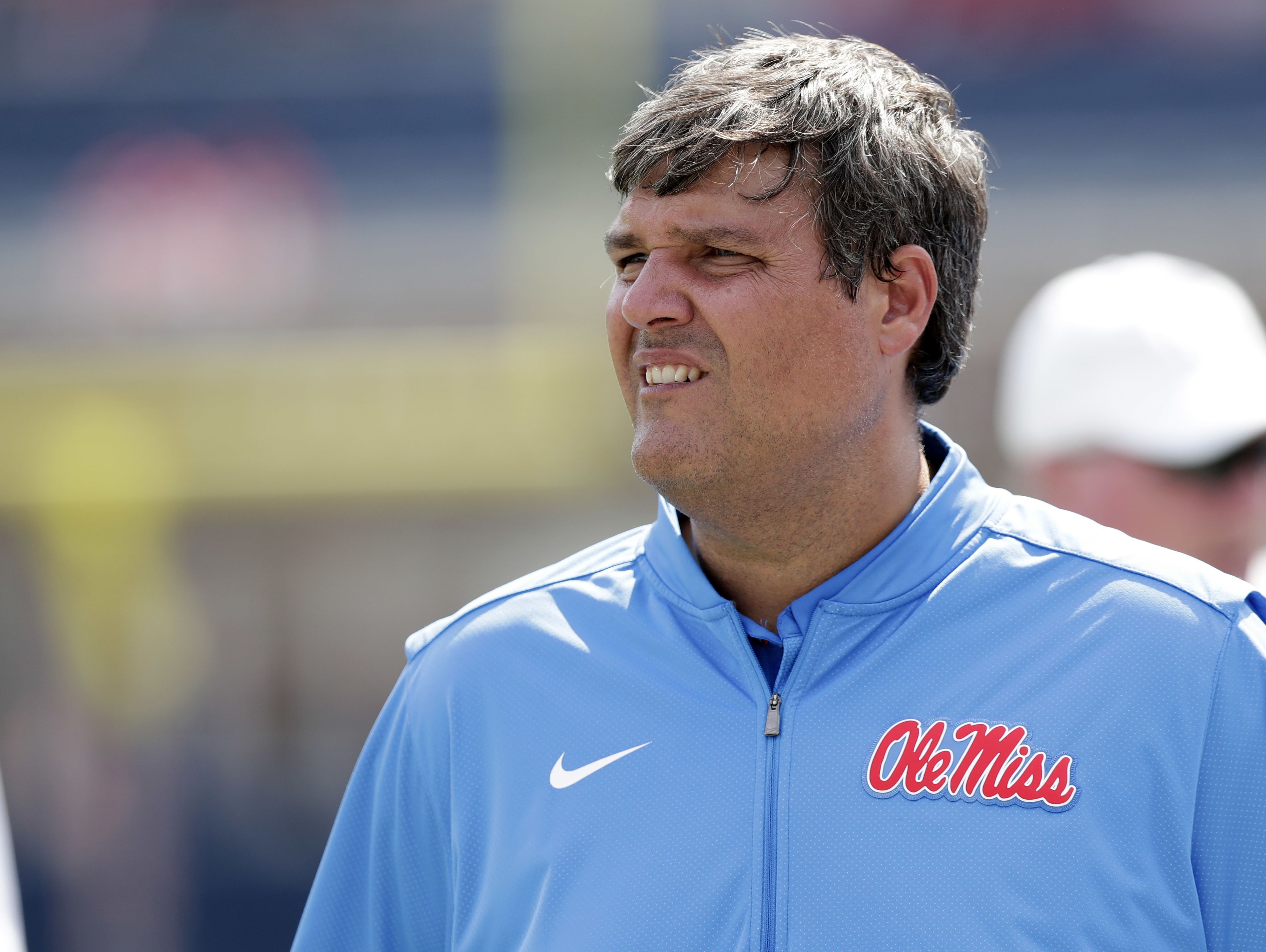 How will Ole Miss handle things while Matt Luke is at the NCAA COI