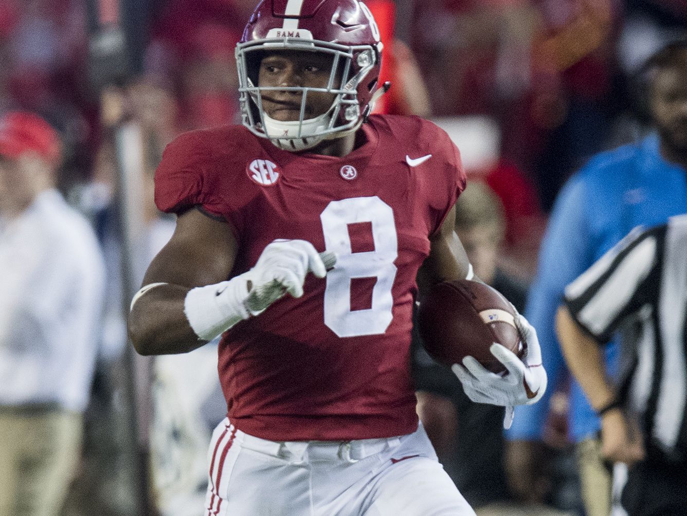 Among Alabama running backs, Josh Jacobs is the ‘total package’ | USA ...