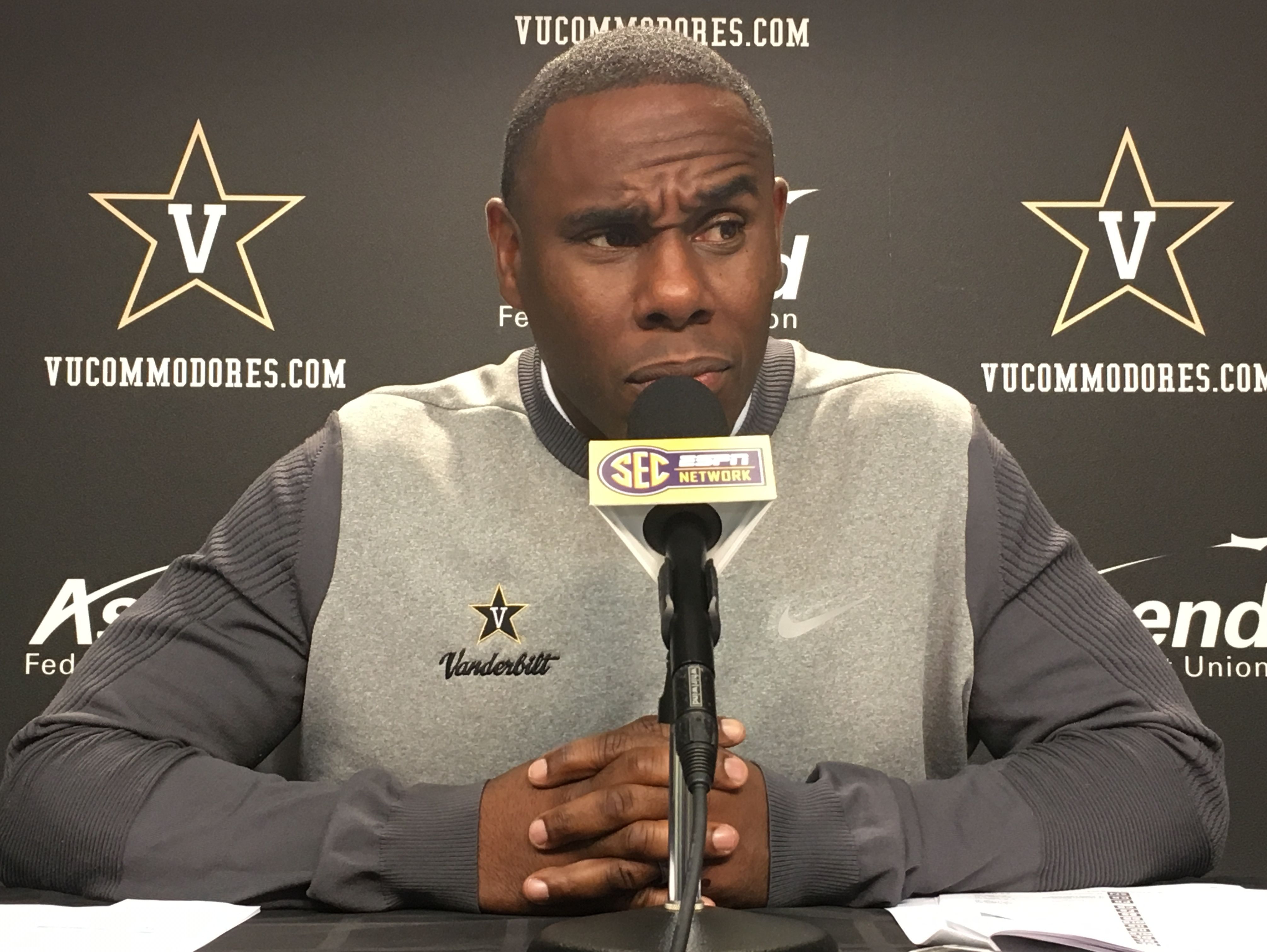 Vanderbilt football coach Derek Mason says Tennessee still loaded with ...