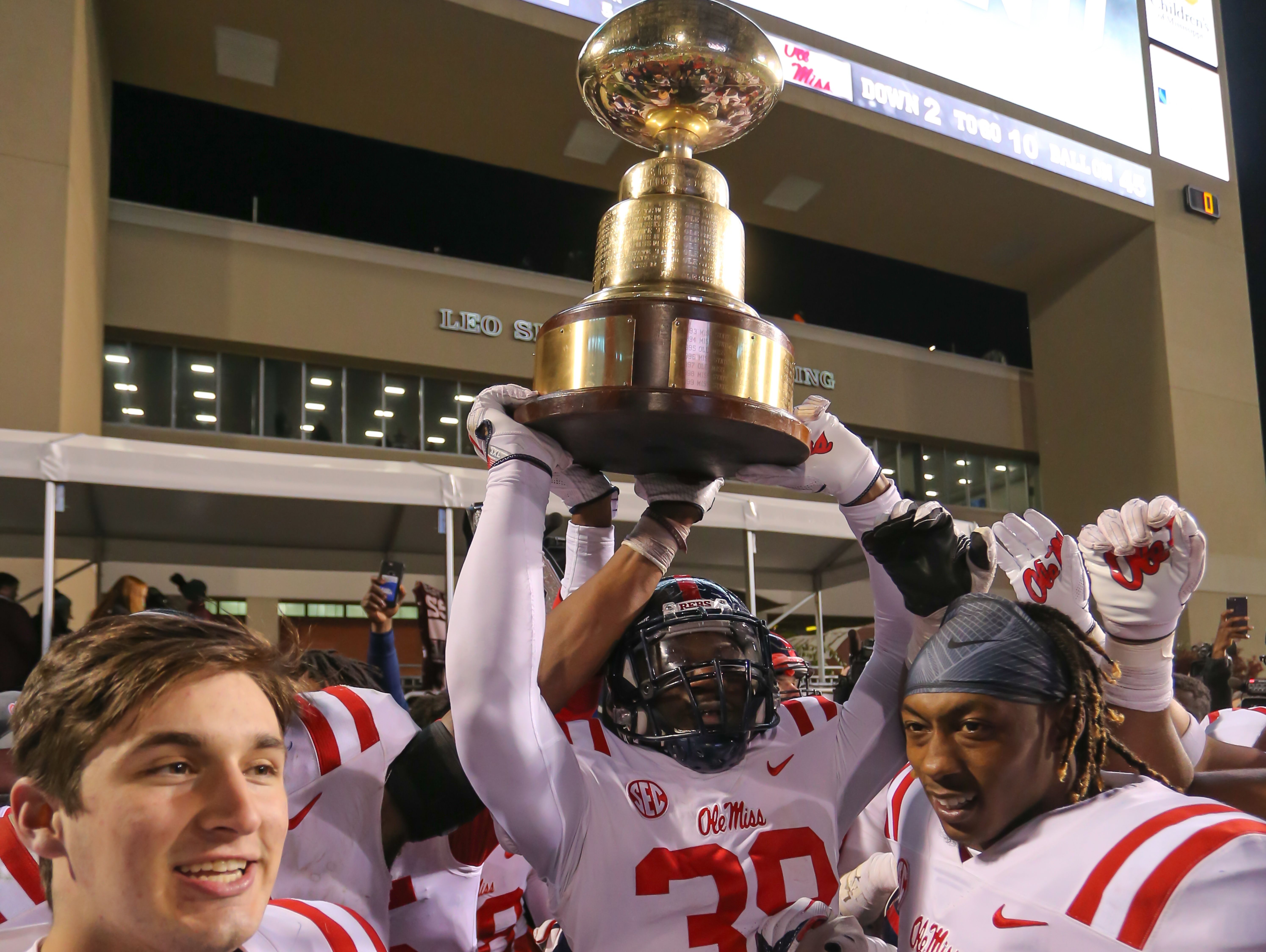 One night only Ole Miss celebrates Egg Bowl win by embracing the