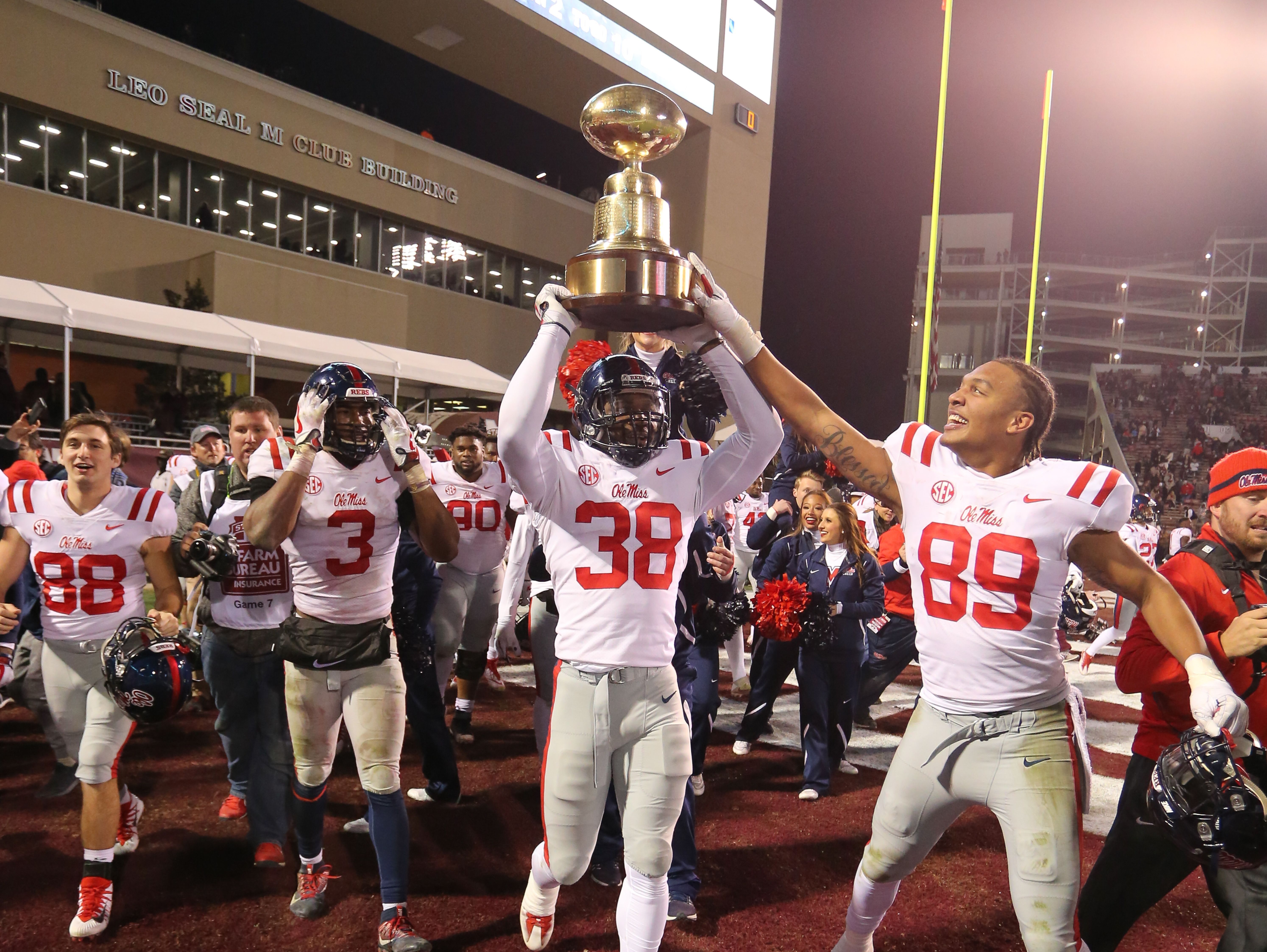 One night only Ole Miss celebrates Egg Bowl win by embracing the