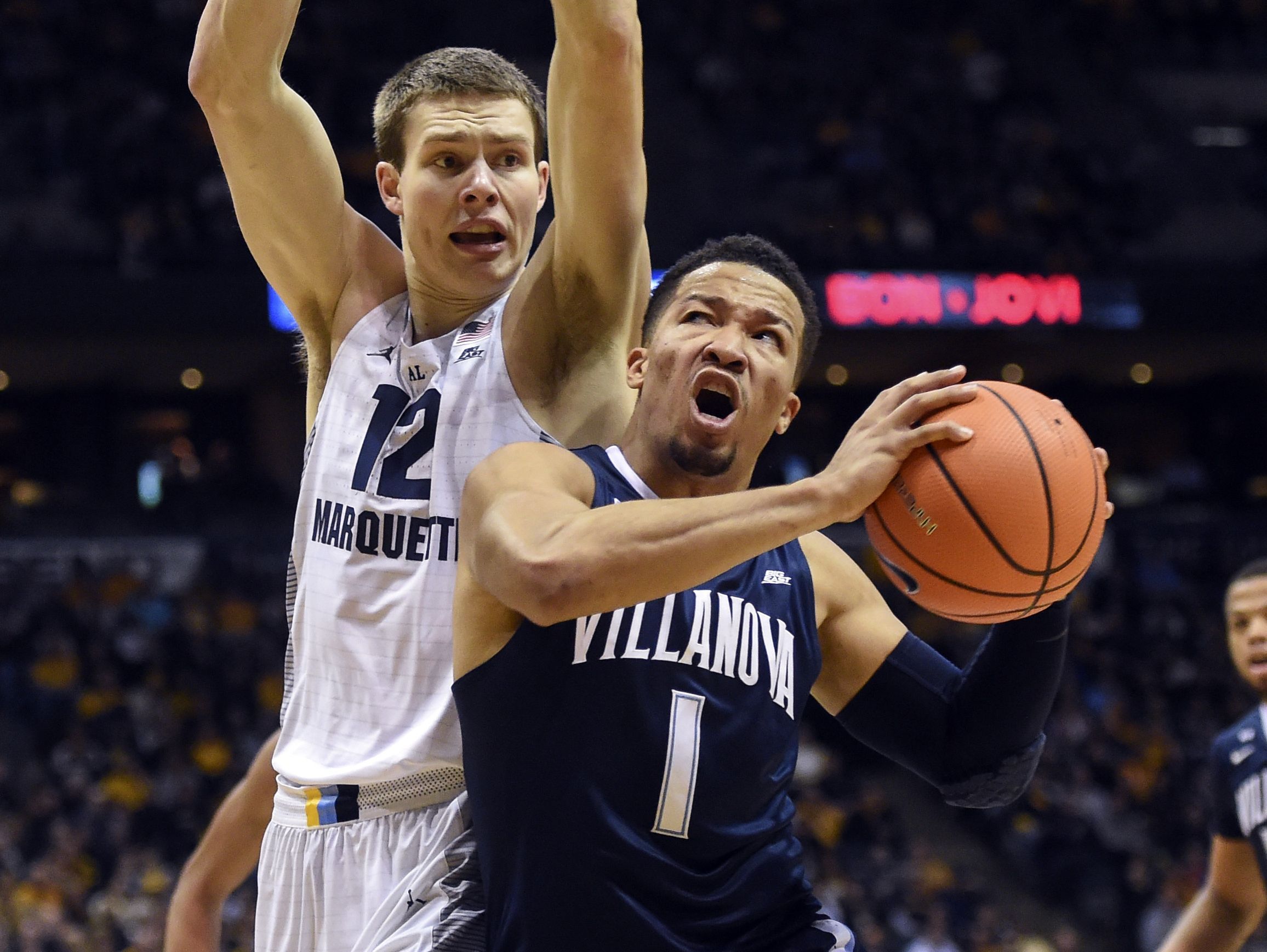 Brunson, No. 1 Villanova hold on to beat Marquette 85-82 | USA TODAY Sports