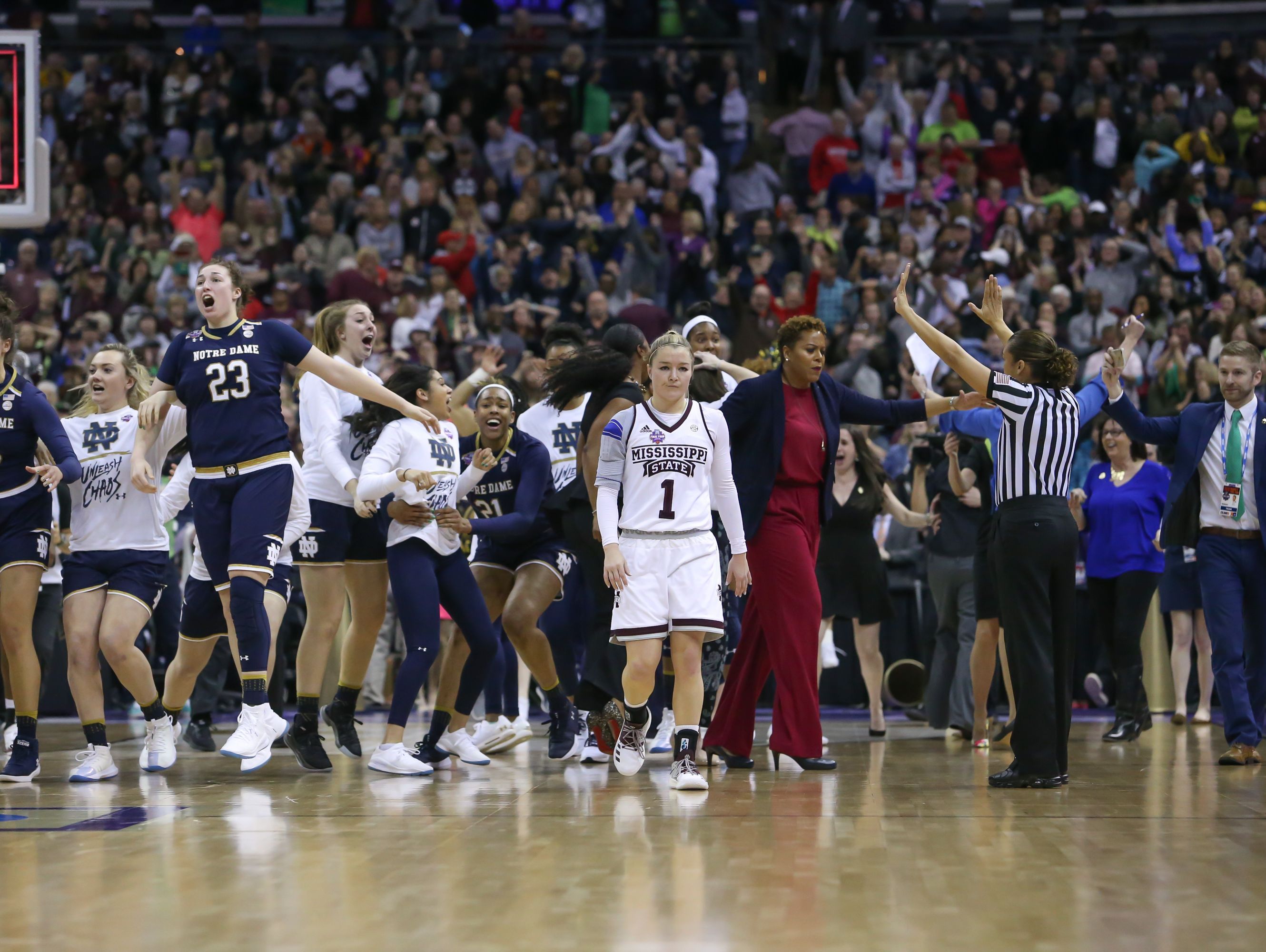 Mississippi State loses to Notre Dame on last-second shot in national ...