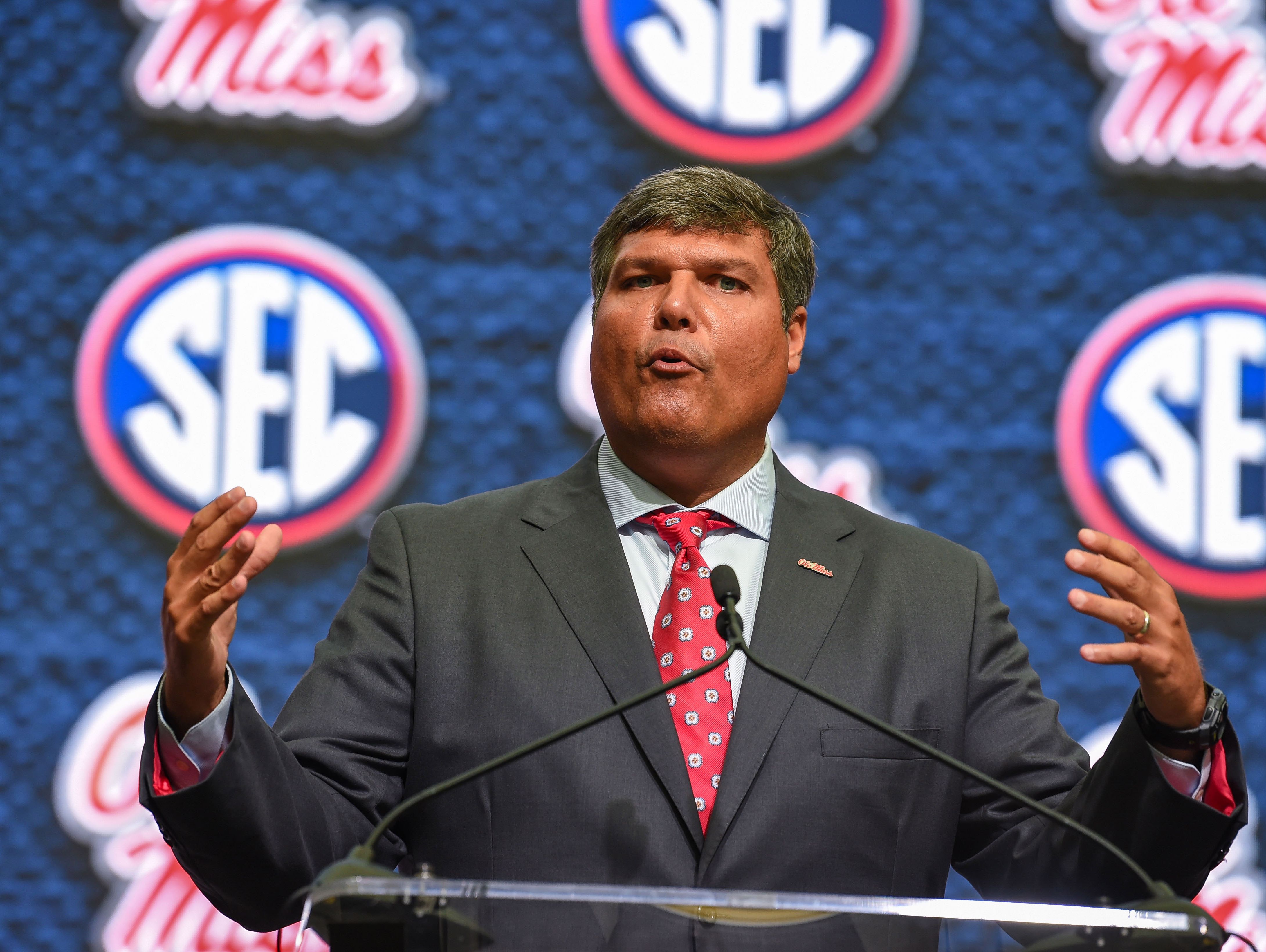 This is how Matt Luke found out a year ago he was going to be Ole Miss