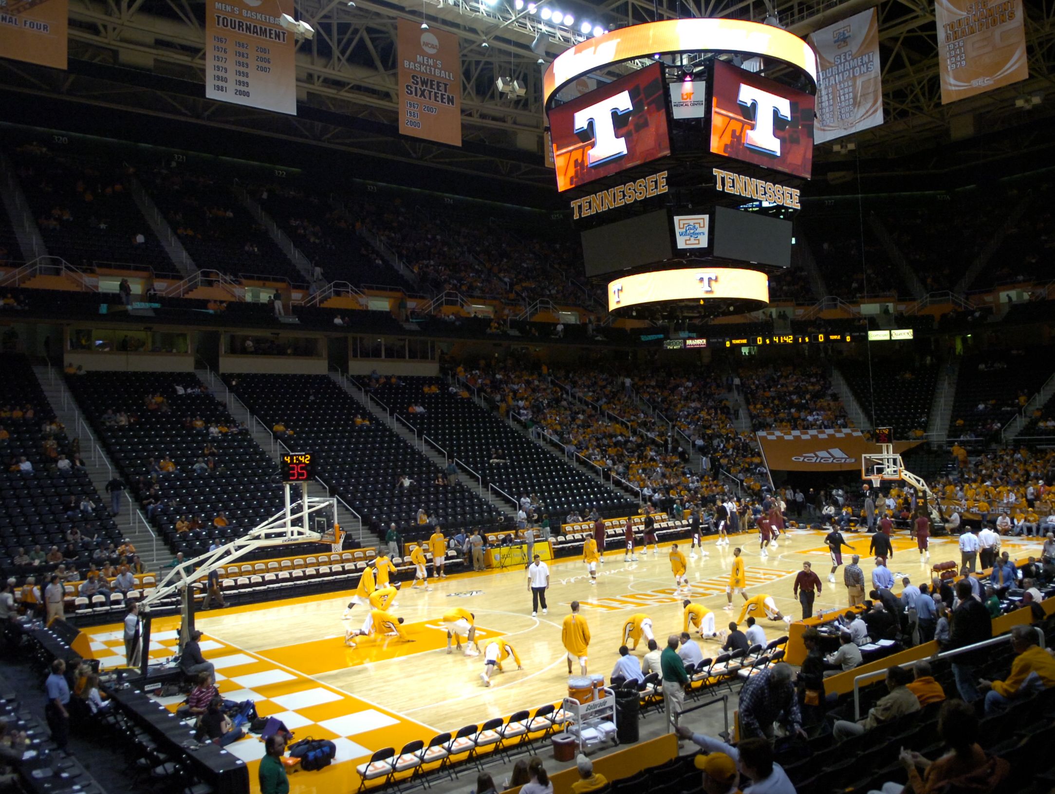 Top 5 UT Vols basketball games in ThompsonBoling Arena history USA