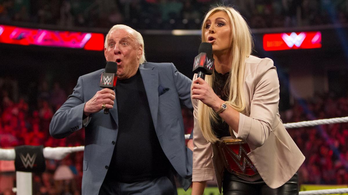 Charlotte and Ric Flair