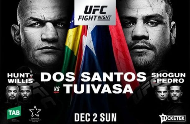 UFC Fight Night: dos Santos vs Tuivasa Fighter Salaries, Incentive Pay, Attendance & Gate
