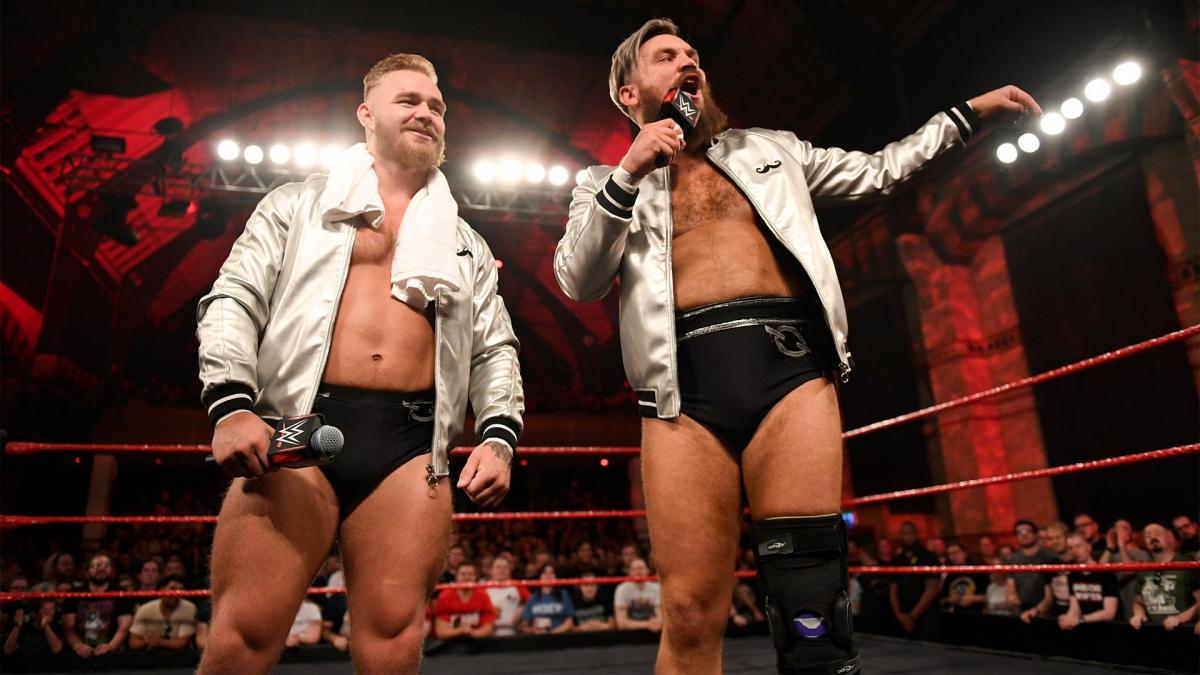 LOOK: Triple H Unveils New ‘NXT UK’ Tag Team Titles