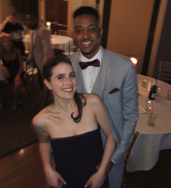 Look Cj Mccollum S Beautiful Brunette Girlfriend Is His Good Luck Charm The Sports Daily