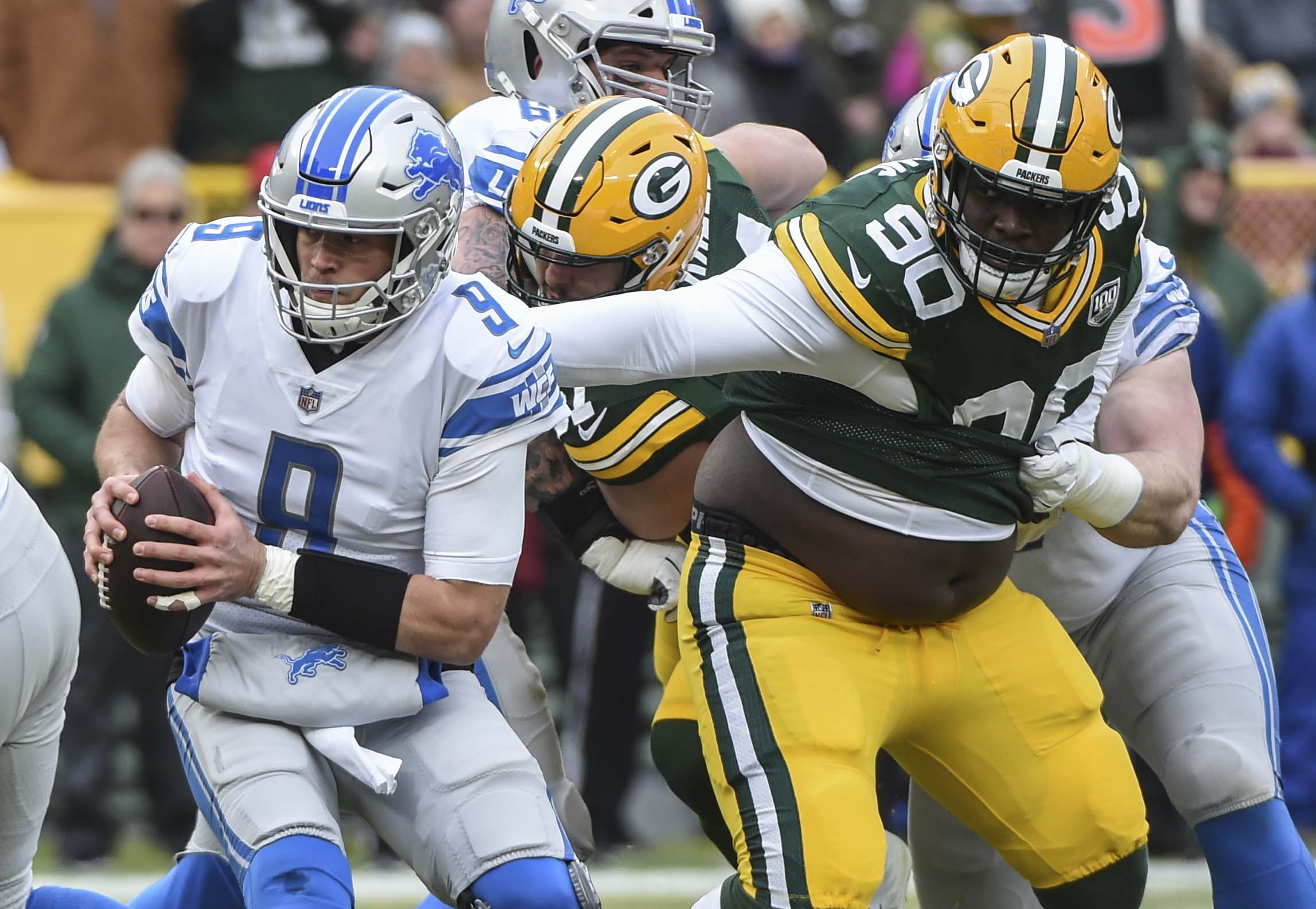 NFL: Detroit Lions at Green Bay Packers