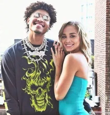 Look Kelly Oubre Jr Shows Off Hot Swimsuit Model Girlfriend Jasmine Sanders The Sports Daily