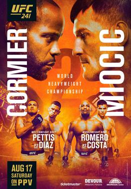 UFC 241: Cormier vs Miocic 2 Fight Card