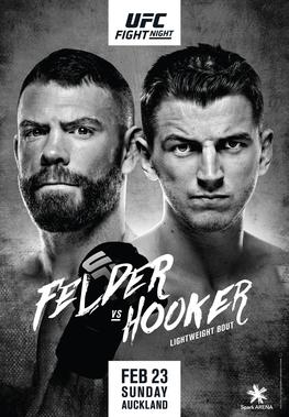 UFC Fight Night: Felder vs Hooker Fight Card