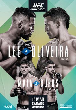 UFC Fight Night: Lee vs Oliveira Fighter Salaries & Incentive