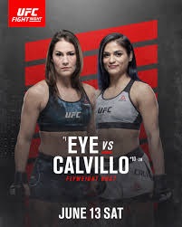 UFC Fight Night: Eye vs Calvillo Fight Card