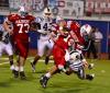 Archbishop Rummel (Metairie, La.) quarterback Chase Fourcade had his hand in six touchdowns in his team's 36-14 defeat of Archbishop Shaw (Marrero) on Saturday. Photo by Bill Arthurs.