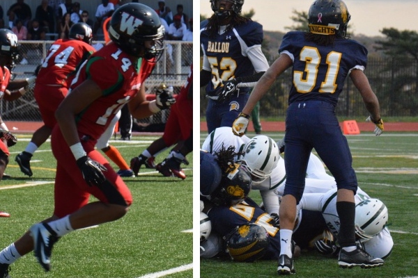 ballou to face defending champ h d woodson in 2014 turkey bowl usa today high school sports