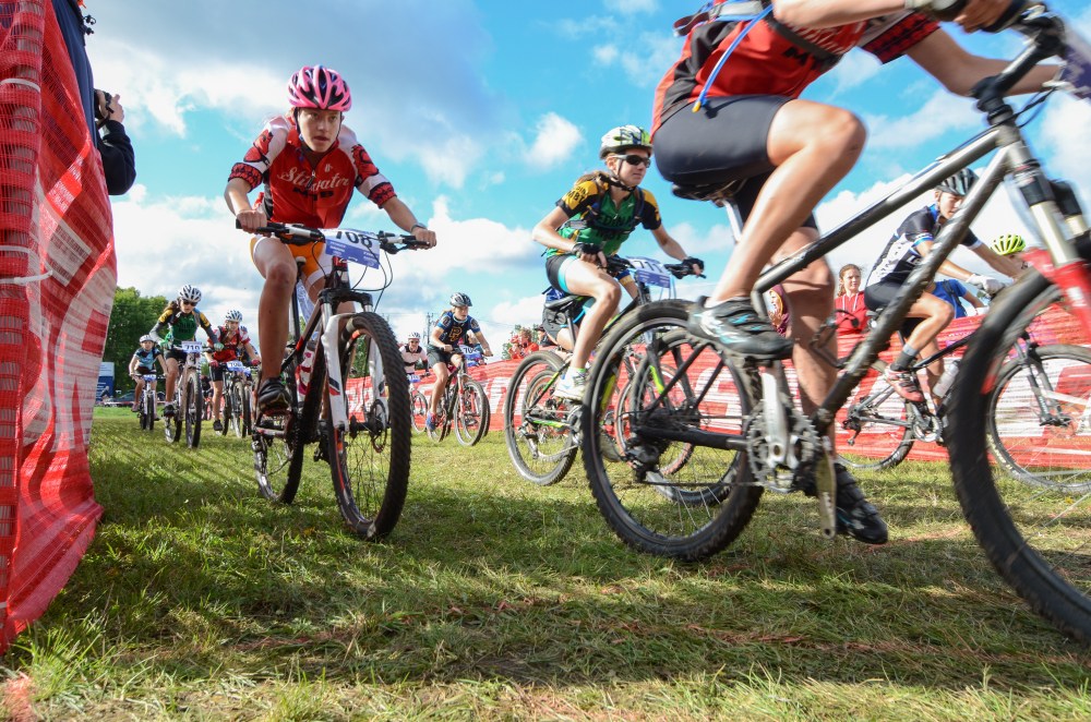 The Minnesota High School Cycling League, founded in 2012, provides competitive mountain biking programs for high school student-athletes. | Photo courtesy of Todd Bauer, tmbimages.com