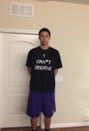 Ben Simmons sported an "I Can't Breathe" shirt to support the family of Eric Garner. / Simmons