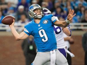 Lions quarterback Matthew Stafford torched his Week 16 opponent, the Chicago Bears, for 390 yards and two touchdowns on Thanksgiving Day.