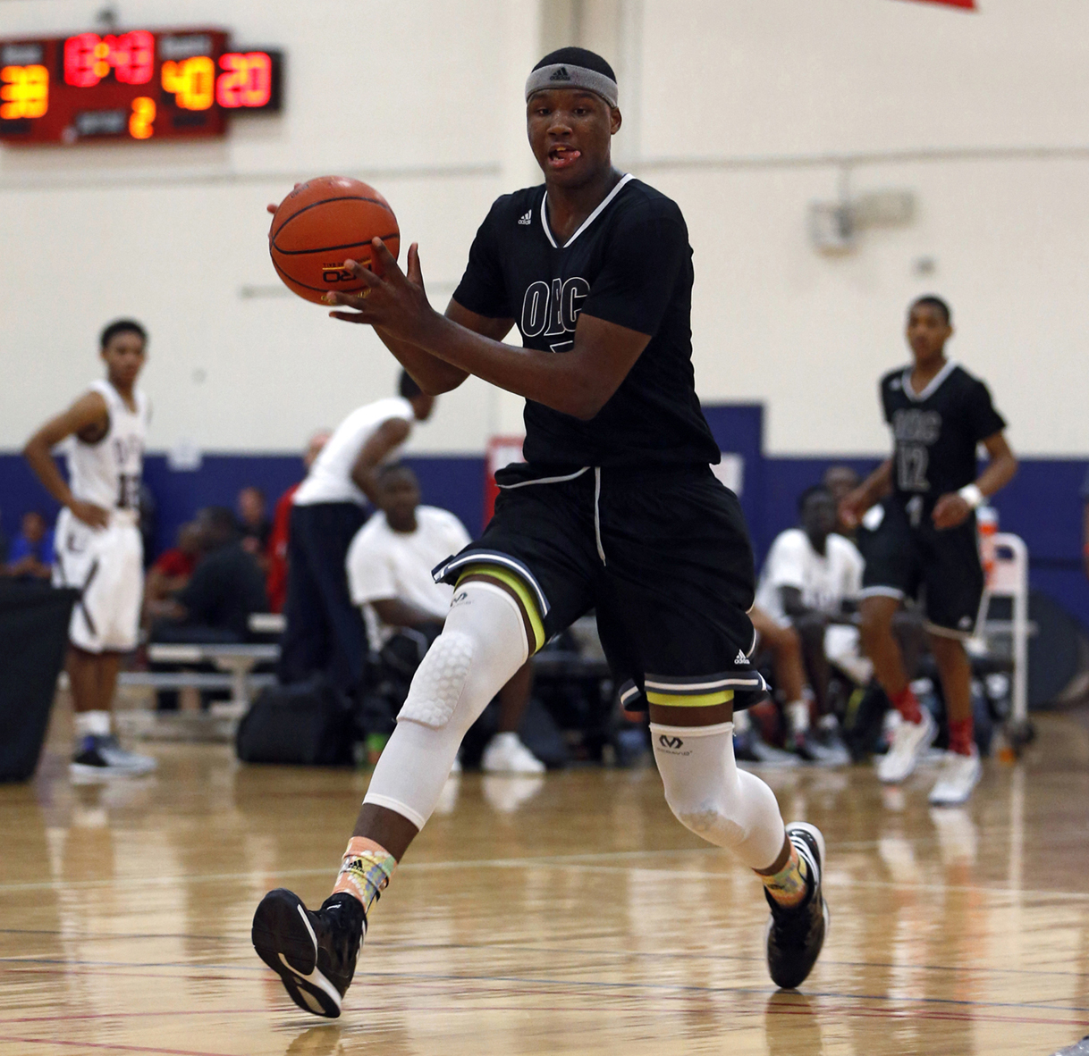 Carlton Bragg gives Kansas its first commitment from the 2015 class. / Kelly Kline
