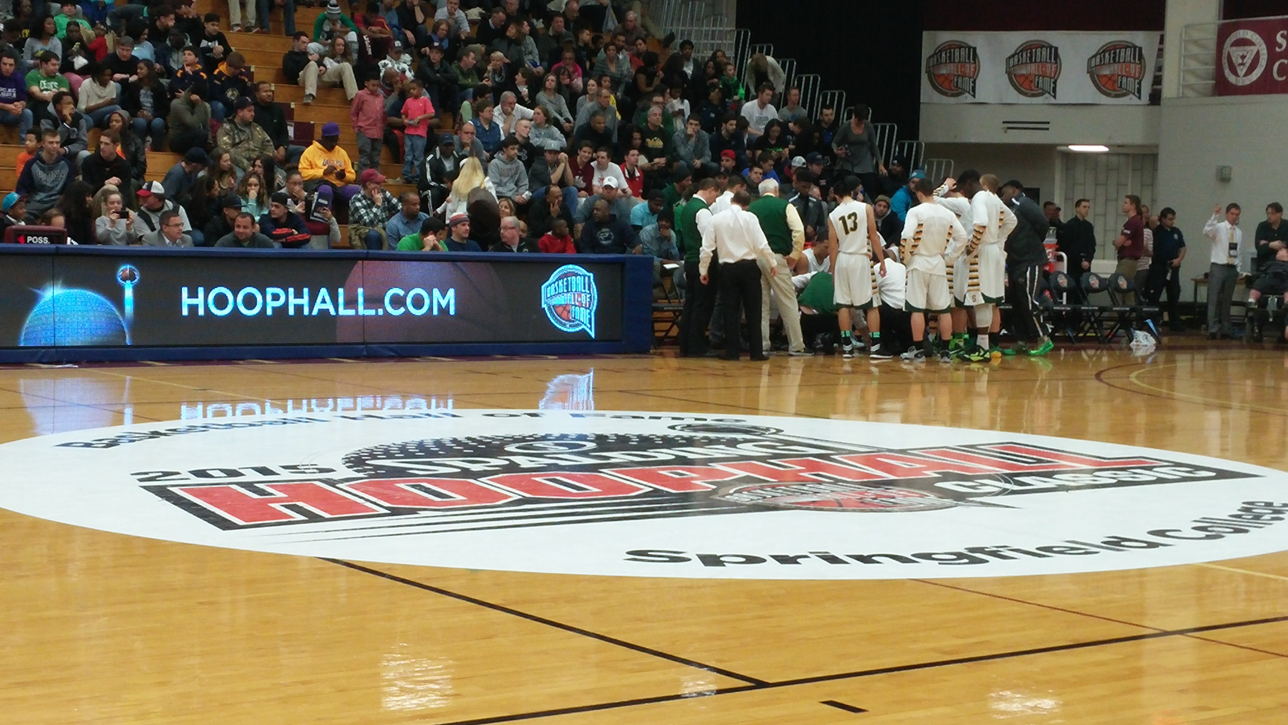 No. 2 Roselle Catholic lost its second consecutive game and No. 23 DeMatha defeated No. 18 Simeon (Chicago) Saturday in the Spalding Hoophall Classic in Springfield, Mass. Photo by Jim Halley