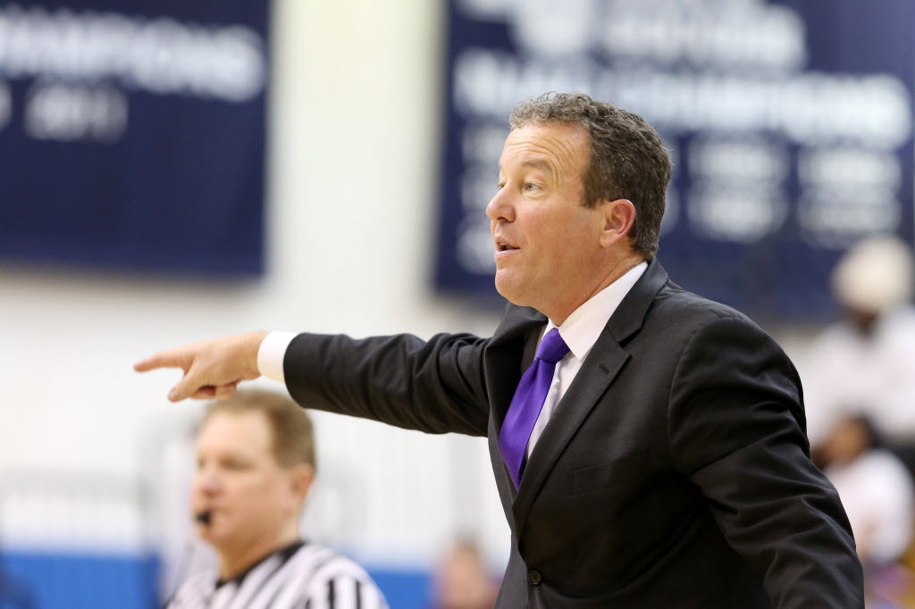 Montverde (Fla.) Academy basketball coach Kevin Boyle is looking to leading his team to its third consecutive title in the DICK'S Sporting Goods High School Nationals. USA TODAY Photo