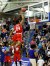 Rayjon Tucker gets help with the pass from his mother for a dunk in the finals of the American Family Insurance High School Slam Dunk and Three-Point Championship (Photo: Aaron Doster, USA TODAY)