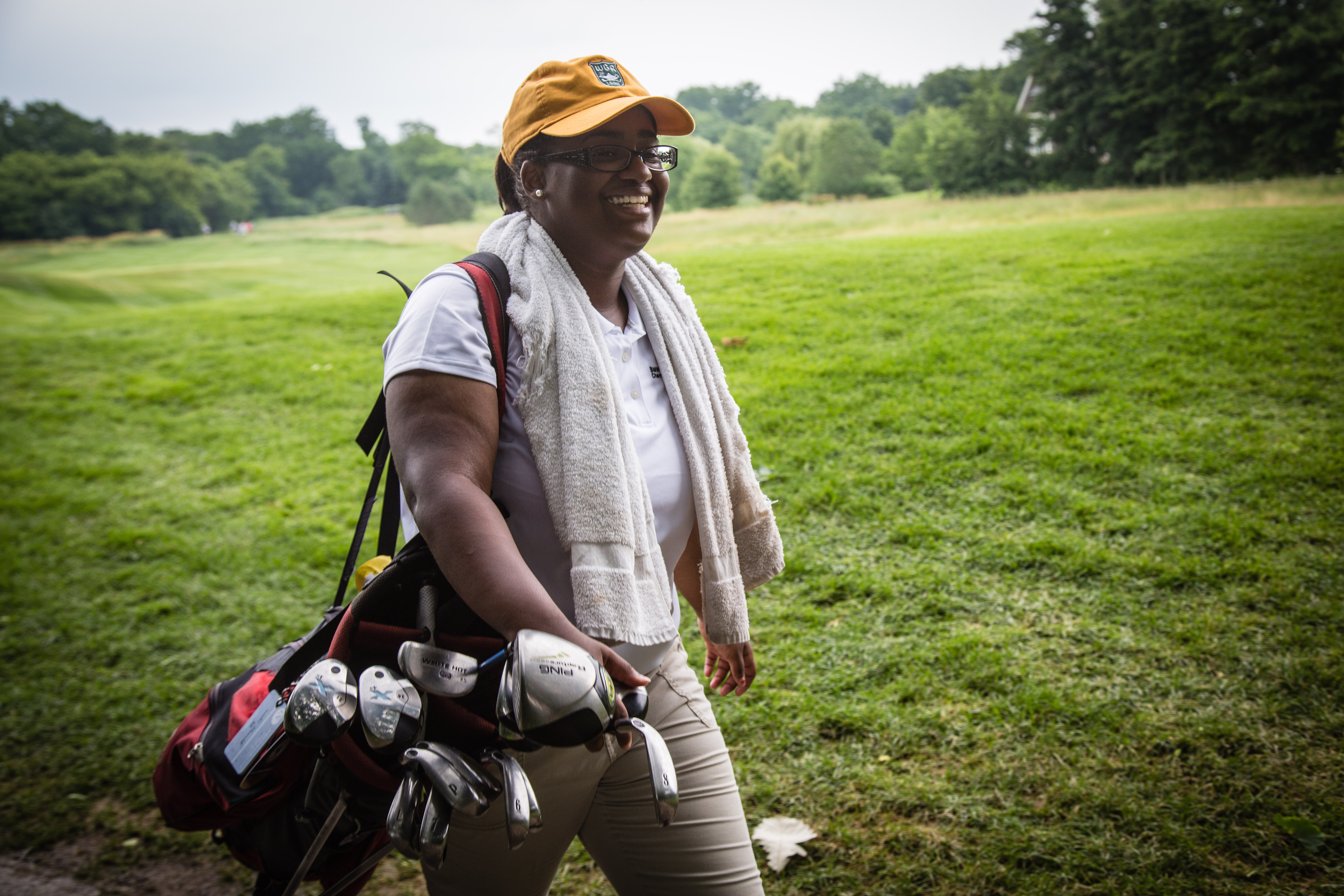 Shalonda Jones earned a full ride to Marquette after caddying for three summers. (Photo:©Charles Cherney Photography)