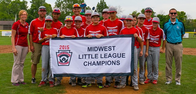 The Little League All-Stars from Webb City, Mo. begin action at the Little League World Series exactly as the Super 25-ranked Webb City Cardinals kick off their 2015 football season (Photo: Little League Baseball)