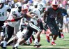 Miami Central Rockets running back Kenio Mike Jr. against DeMatha earlier this season (Photo: Derik Hamilton, USA TODAY Sports)