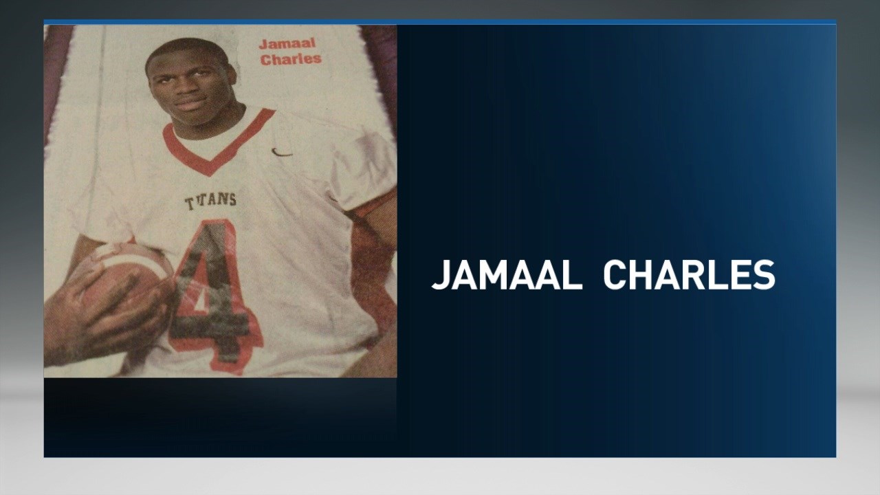 Texas high school retires Jamaal Charles' jersey