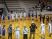 Basketball players in Shelby Eastern Schools recently prayed with coaches after a game. (Photo: Photo provided by SES Parent Committee)