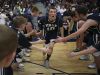 Yale junior Cody Kegley is introduced during a Class B district basketball game Wednesday, March 11, 2015 at Richmond High School.
