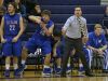 St. Clair coach Shawn Sharrow yells instructions from the sidelines during a basketball game Friday, Dec. 11, 2015 at Marysville High School.